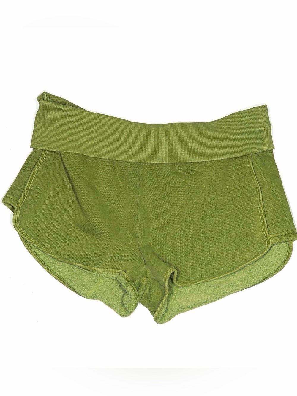Victoria’s Secret PINK Olive Green Foldover Shorts Size M